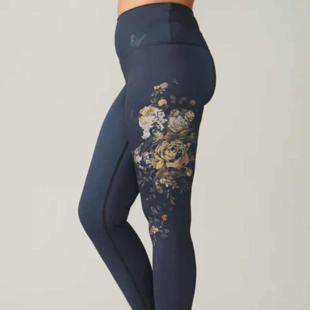 Rose Boreal reversible ultralight high-rise legging - English Garden - 4 - NWT